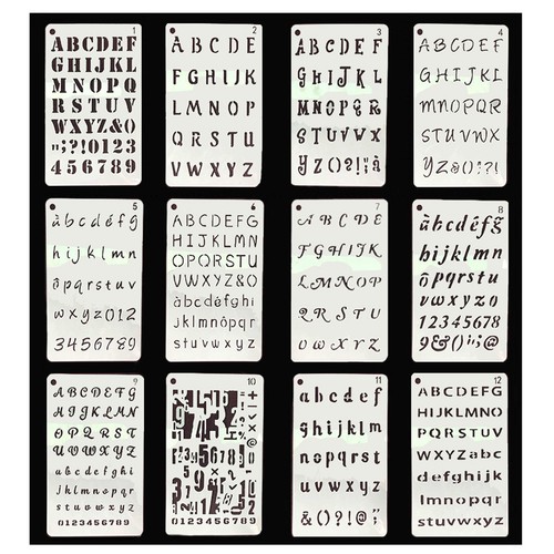 Transparent reusable letter - reusable,