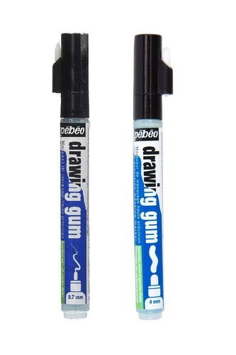 Pebeo drawing gum marker pen - pebeo,