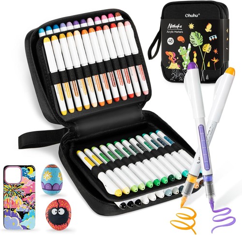 Ohuhu acrylic paint - pens, 48