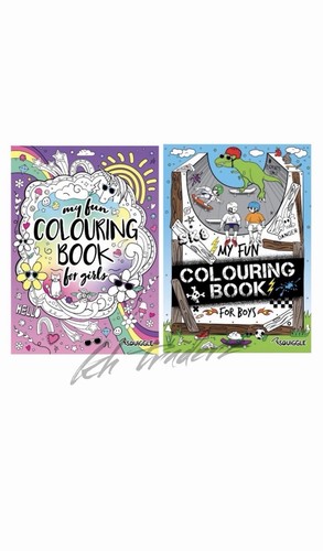 Kids activity colouring books - kids,