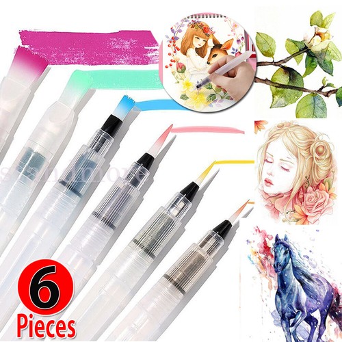 6pcs artist ink - 6pcs, water