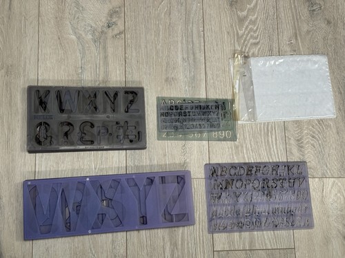 24x sign writing stencils - 24x,
