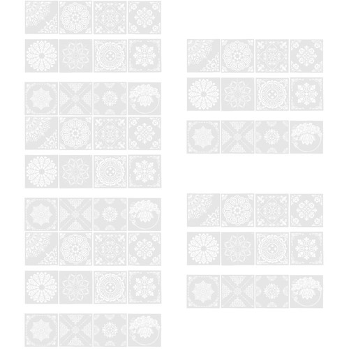 Reusable 60pcs pet stencils - reusable,