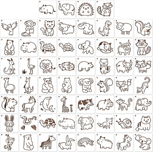 Mwoot pcs cute animals - 60,