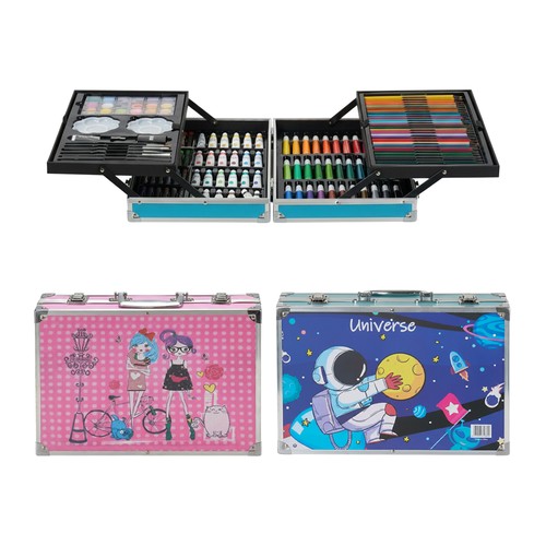 145pc art supplies kit drawing - kit,