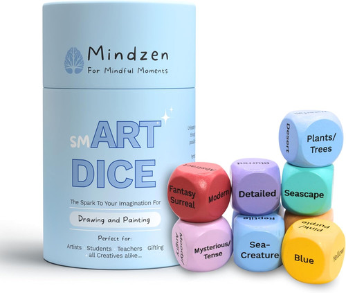 Smart dice drawing painting - dice,