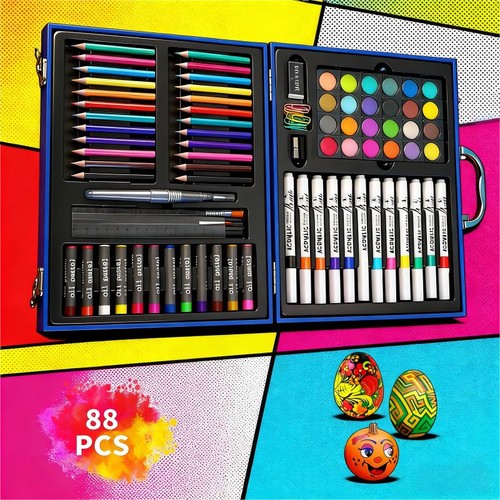 88pc art drawing - art, kit