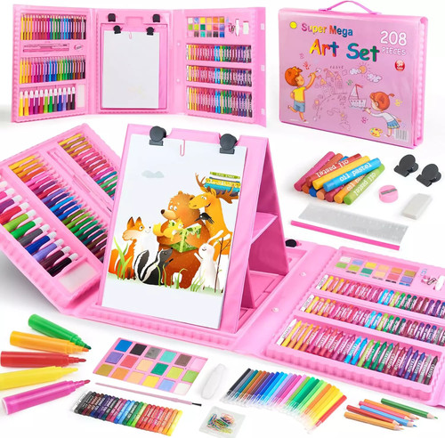 Drawing kit 208pcs deluxe - drawing,