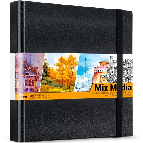 Ohuhu mix media pad - 8.3"x8.3",