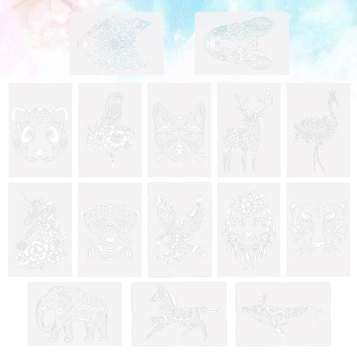 Pcs plastic painting - 15,